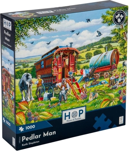 Puzzle House of Puzzles Vida nómada, 1000 piezas