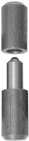 Bisagra para soldar con bola 110 × 30 mm