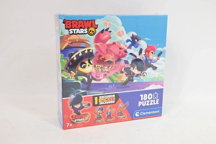 Puzzle infantil Clementoni Brawl Stars de 180 piezas en caja cuadrada