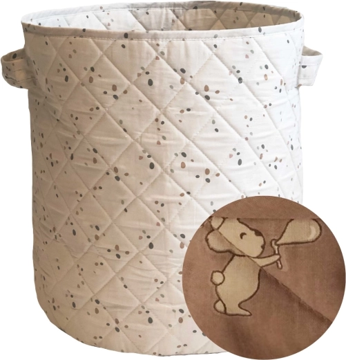 Cesta de almacenamiento acolchada Petú Petú teddy