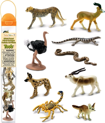 Safari Ltd tubo – animales del Sahara en el desierto