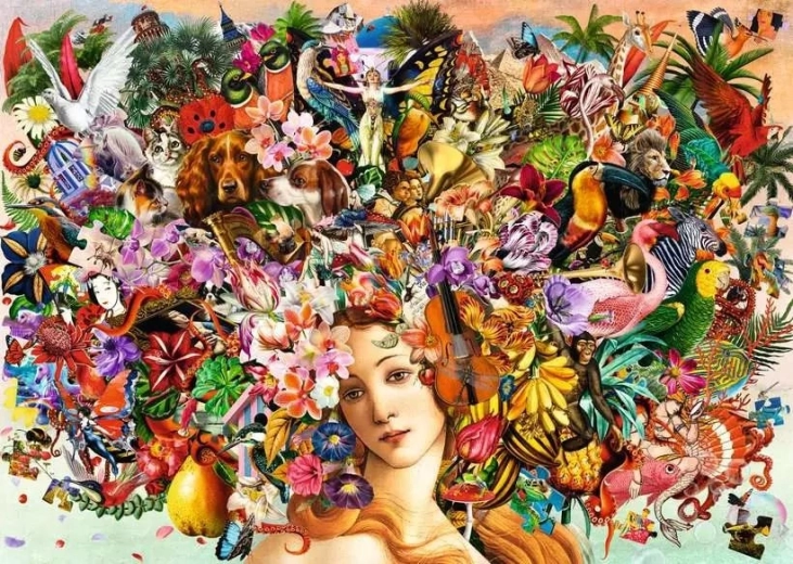 Puzzle Ravensburger Explosión de ideas 1000 piezas