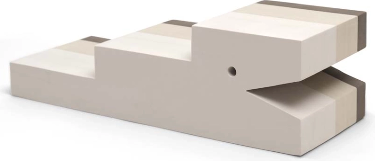 bObles cocodrilo L sand grey – juguete sensorial de movimiento y equilibrio