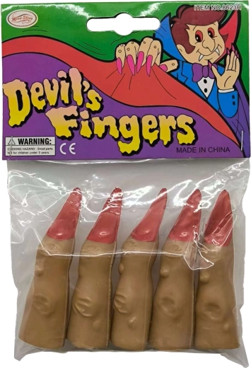Dedos del diablo – set de 5 uds. en bolsa