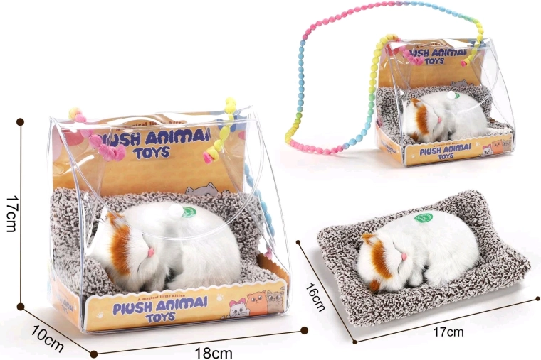 Bolso con gato con efectos 20 cm - 1 pieza