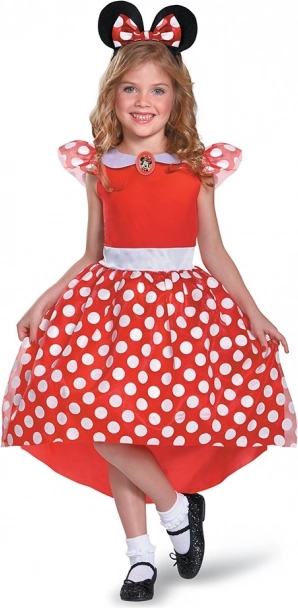 Disfraz infantil MINNIE para niños de 7–8 años