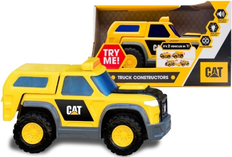 Correpasillos CAT 2 en 1, vehículo de construcción para niños