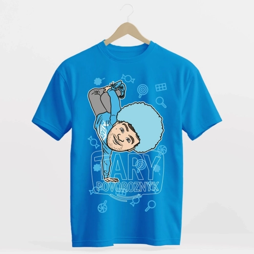 Camiseta Tary Povoroznyk algodón de azúcar azul 152–158