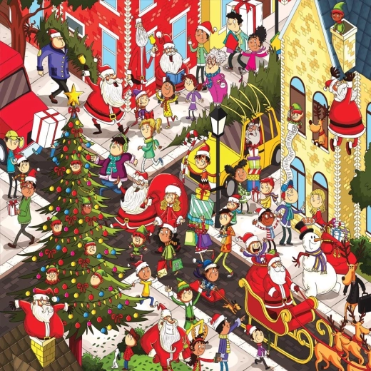 Puzzle YAZZ calle navideña 1023 piezas