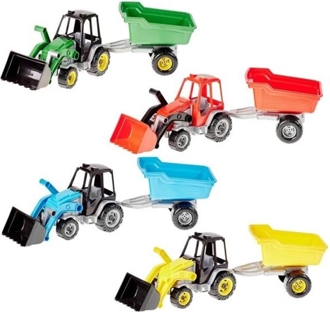 Tractor Master con remolque