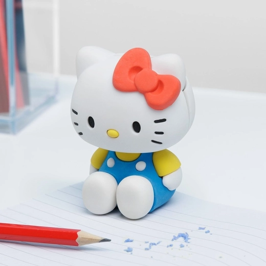 Goma Hello Kitty con forma de figurita
