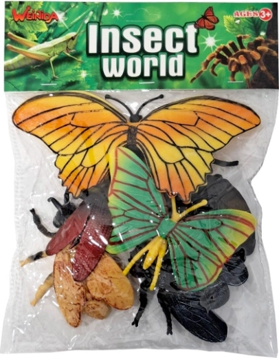 Figuras de insectos - 6 unidades