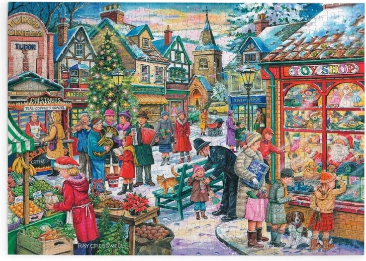 Puzzle HOP Compras navideñas, 500 piezas grandes