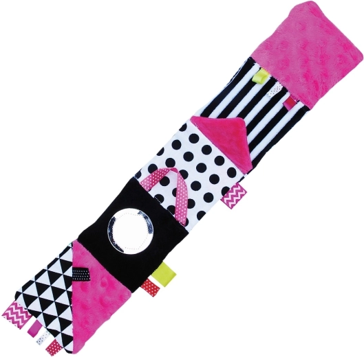 Moms care libro sensorial plegable rosa