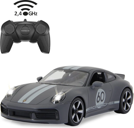 Coche RC Porsche 911 Sport Classic 1:16 gris