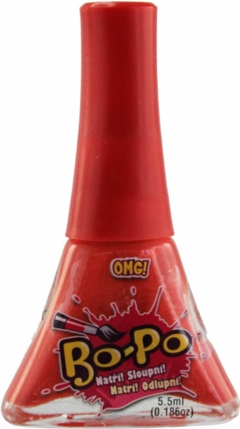 Esmalte de uñas Bo-Po rojo OMG