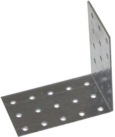 Escuadra de acero 60×60×120 mm, grosor 2 mm