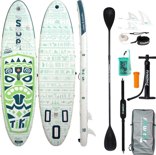 Paddleboard hinchable Funwater Tiki 320 cm verde