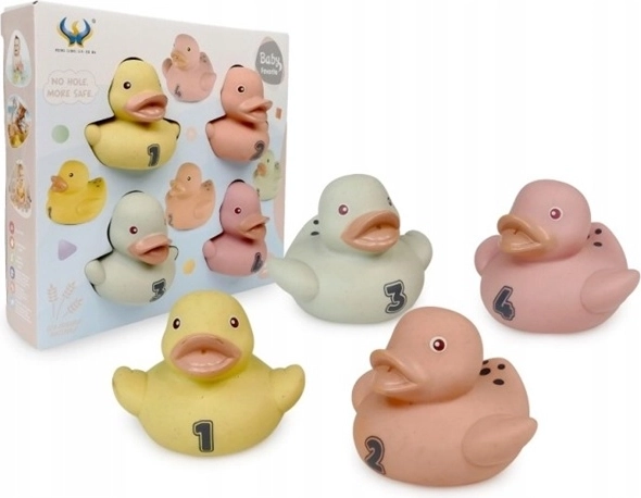 Patitos de goma para el agua Artyk - 4 unidades