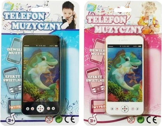 Teléfono infantil interactivo a pilas Trifox