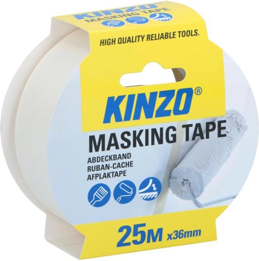 Cinta de enmascarar 36 mm × 25 m