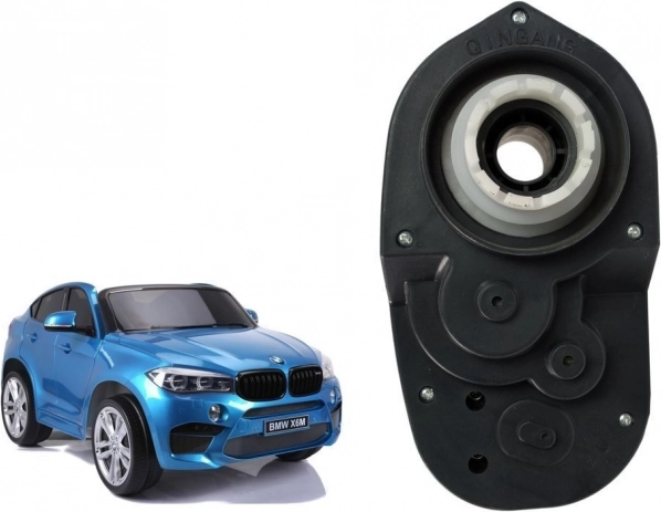 Motor con caja de cambios para coche infantil BMW X6M – lado derecho