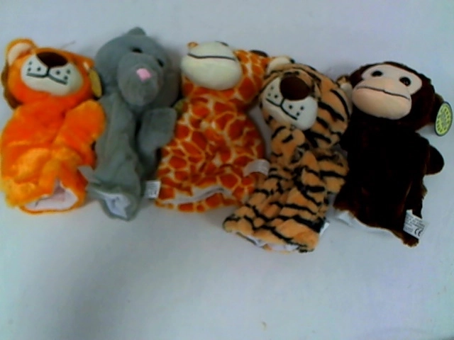 Títere de animales de 23 cm - 1 unidad