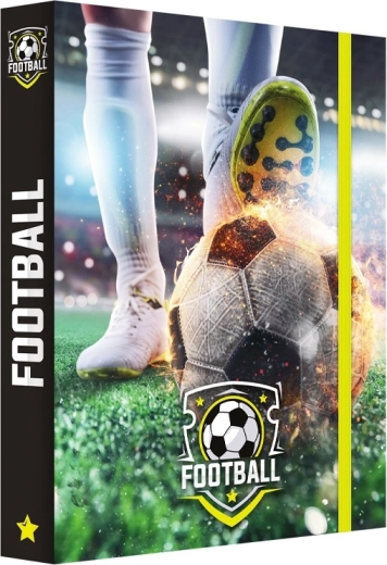 Caja para cuadernos A4 Jumbo max - football - 1 unidad