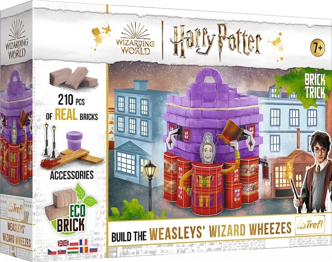 Set de construcción Brick Trick Harry Potter: Sortilegios Weasley (210 piezas)
