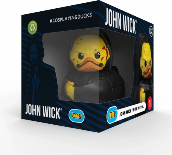 Patito coleccionable TUBBZ John Wick con pistola