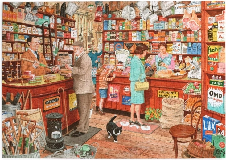 Puzzle House of Puzzles Tienda rural 1000 piezas