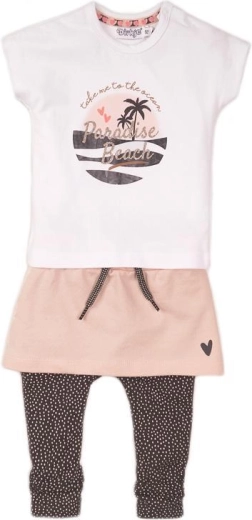 Set Dirkje de 3 piezas con falda para niños