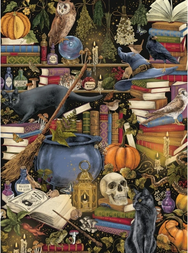 Puzzle GIBSONS The Art File: Brujería 1000 piezas