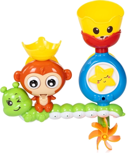 Juguete de baño Chipolino con forma de oruga