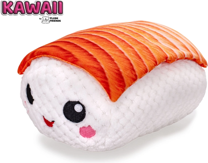 Plush Friends Kawaii sushi nigiri de peluche de salmón 25 cm