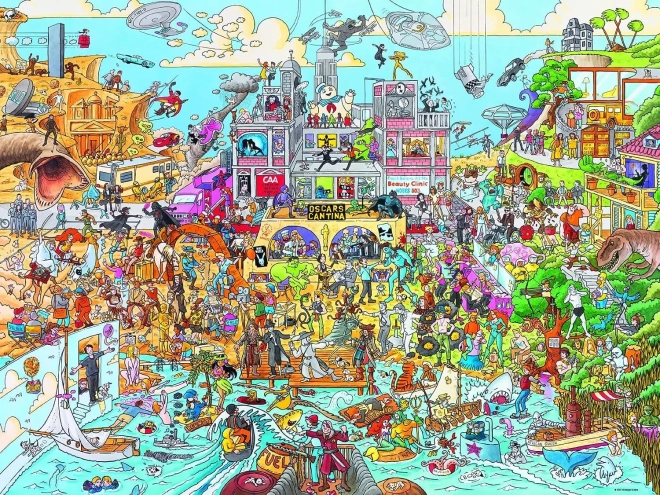 Puzzle de 1500 piezas Hollyworld