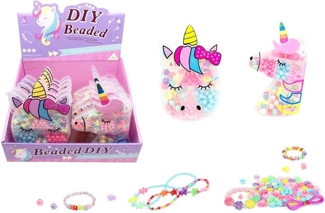 Cuentas Unicornio – kit para fabricar joyas en caja de unicornio