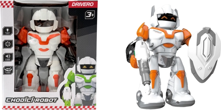 Robot caminante DRIVERO naranja