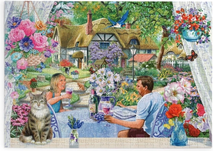 Puzzle HOP La alegría del jardín – 500 piezas grandes