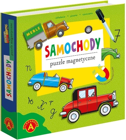 Puzle magnético – coches