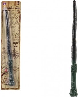 Varita mágica con luz y sonido 36 cm