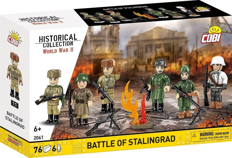 COBI Colección Histórica WWII – Batalla de Stalingrado, 76 piezas
