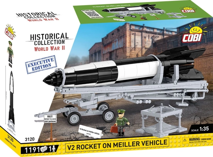 Cobi historical collection Segunda Guerra Mundial cohete V2 sobre chasis Meiller Executive Edition
