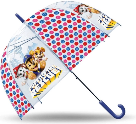 Paraguas infantil transparente PAW Patrol 46 cm