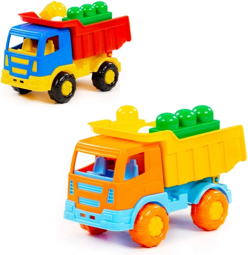 Volquete infantil Salute con set de construcción Junior (9 piezas) - 1 unidad