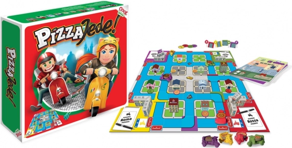 Juego de mesa ¡La pizza va en camino!