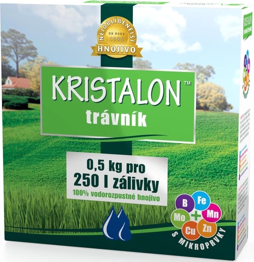 Fertilizante Kristalon para césped 0,5 kg