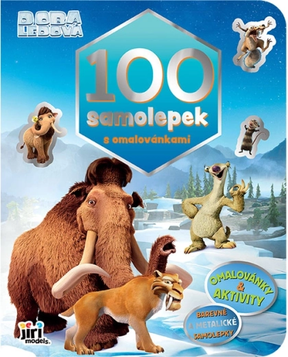 La Era de Hielo – libro para colorear con 100 pegatinas