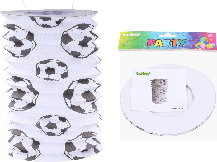 Farolillo cilíndrico fútbol 15 cm