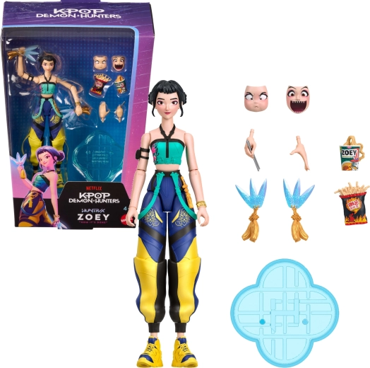 Mattel figura Zoey Cazadoras de demonios KPop HUNTR/X «How It’s Done» - 1 unidad